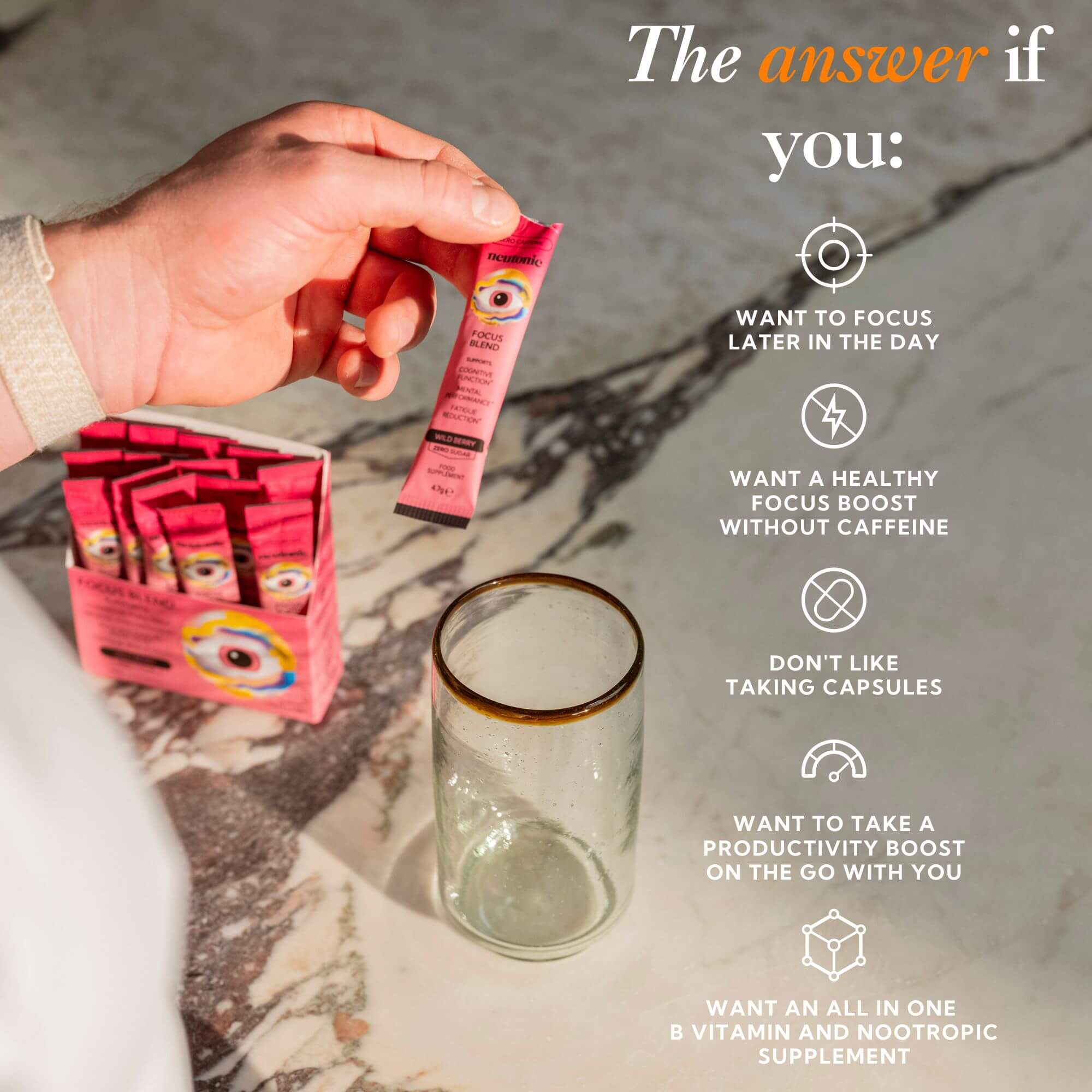 Focus Blend - 16 Sachets - Image 4