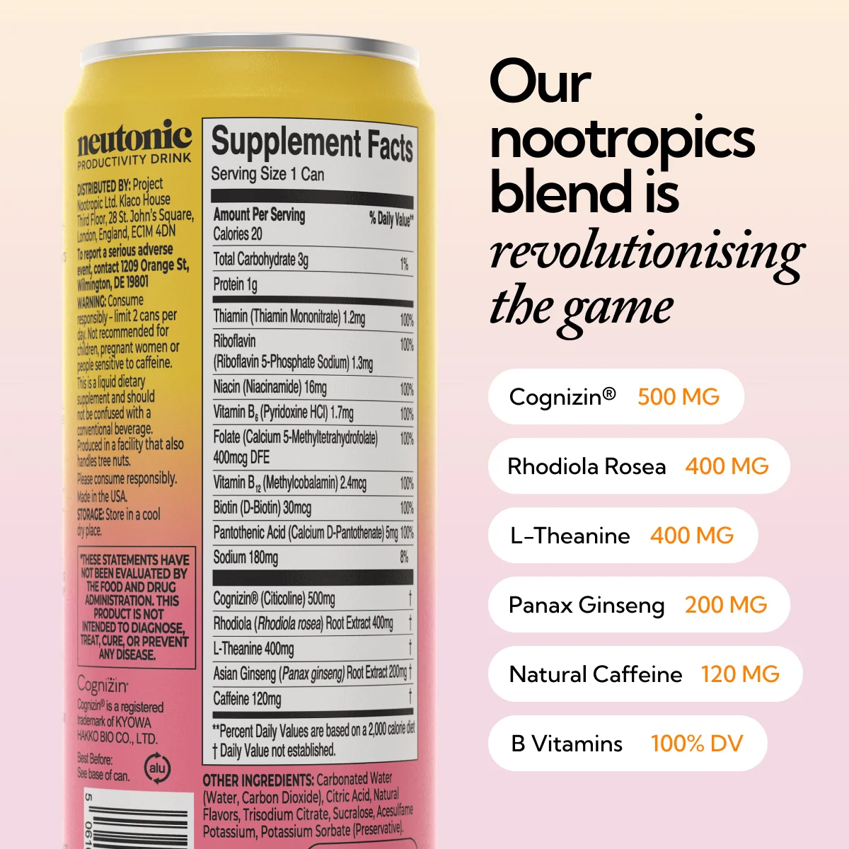 Productivity Drink - 12 Pack - Image 6