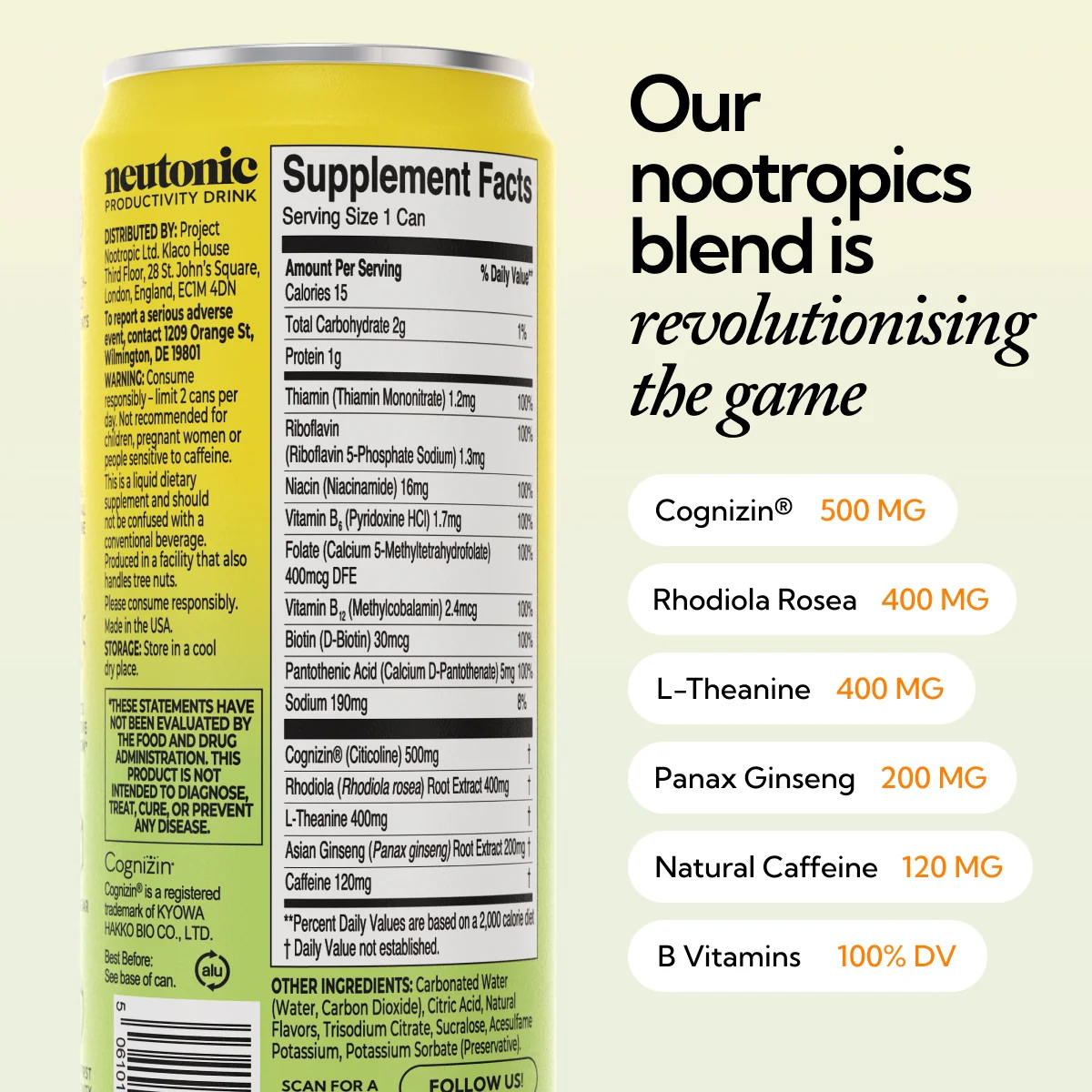 Productivity Drink - 12 Pack - Image 5