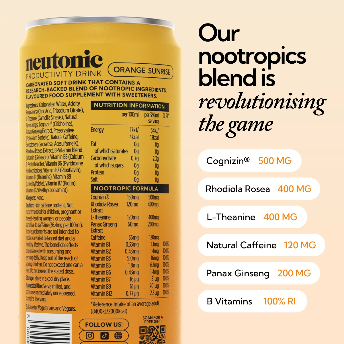 Productivity Drink - 12 Cans - Image 6