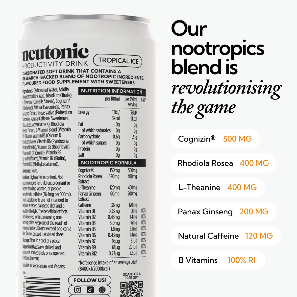 Productivity Drink - 12 Cans - Image 6