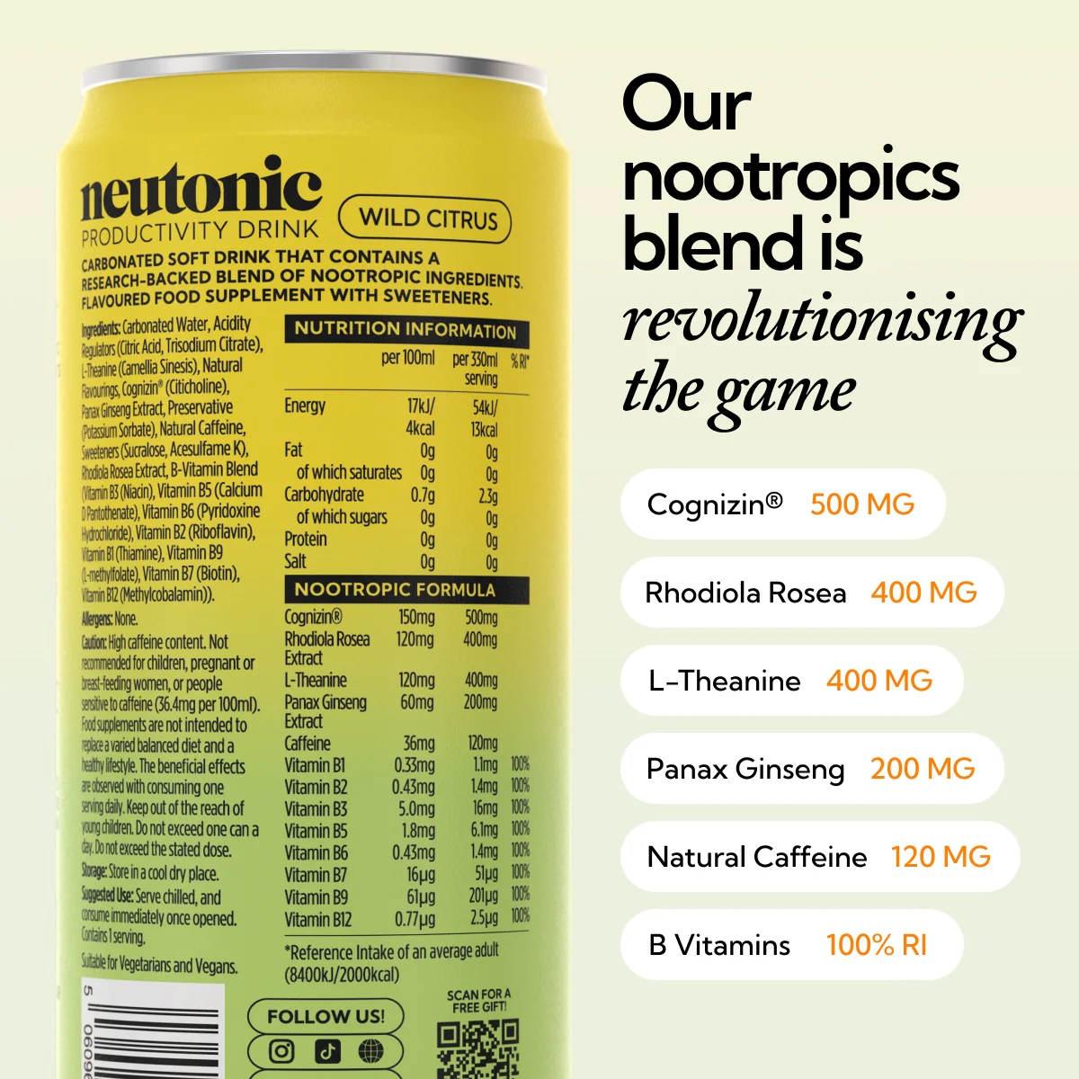 Productivity Drink - 12 Cans - Image 6